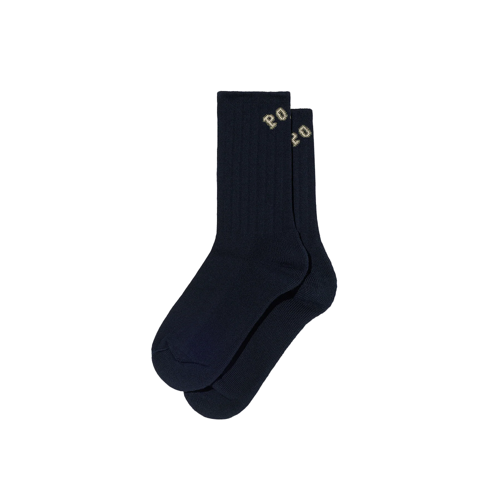 POLAR LARGE RIB SOCKS COLLEGE DARK NAVY