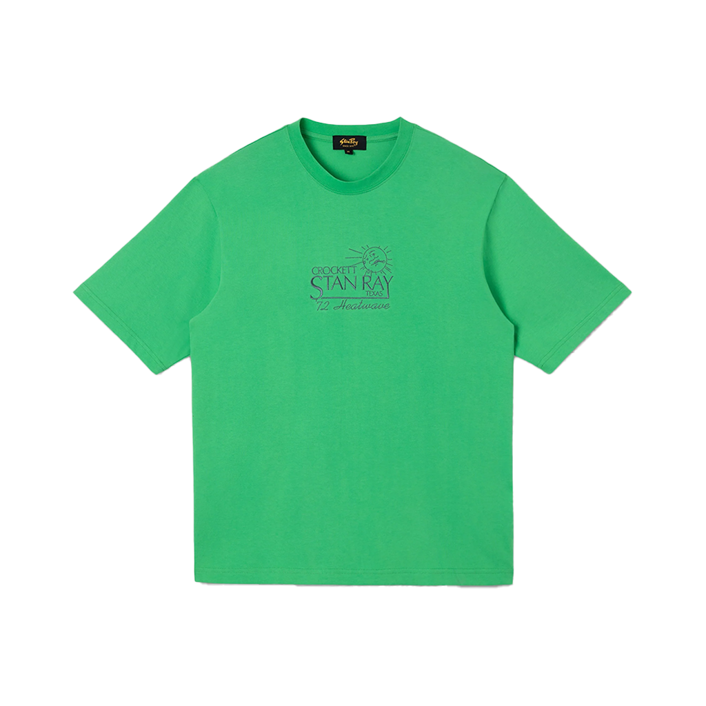 STAN RAY HEATWAVE TEE ISLAND GREEN
