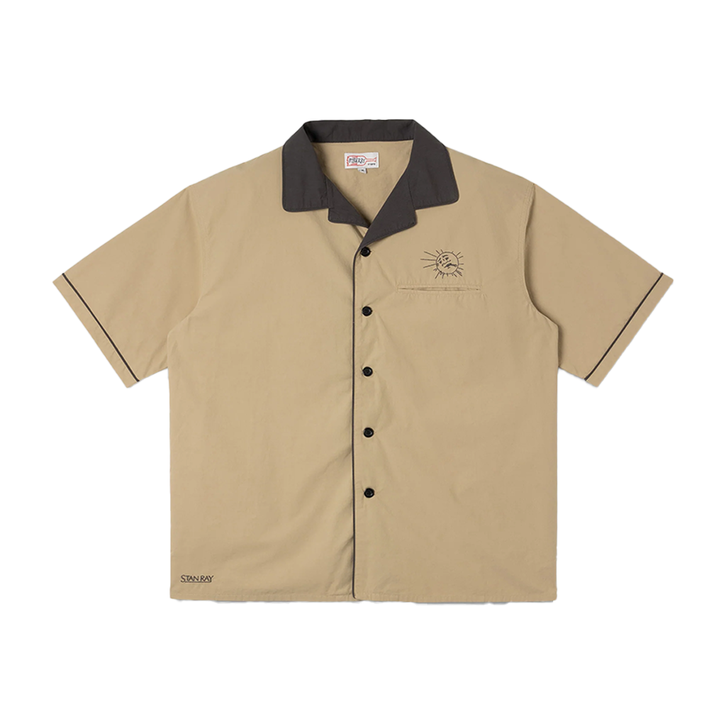 STAN RAY SS BOWLING SHIRT EUCALYPTUS