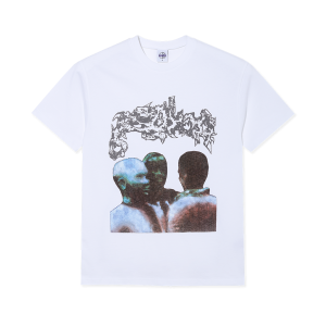 POLAR BAND TEE OVERHEAD WHITE