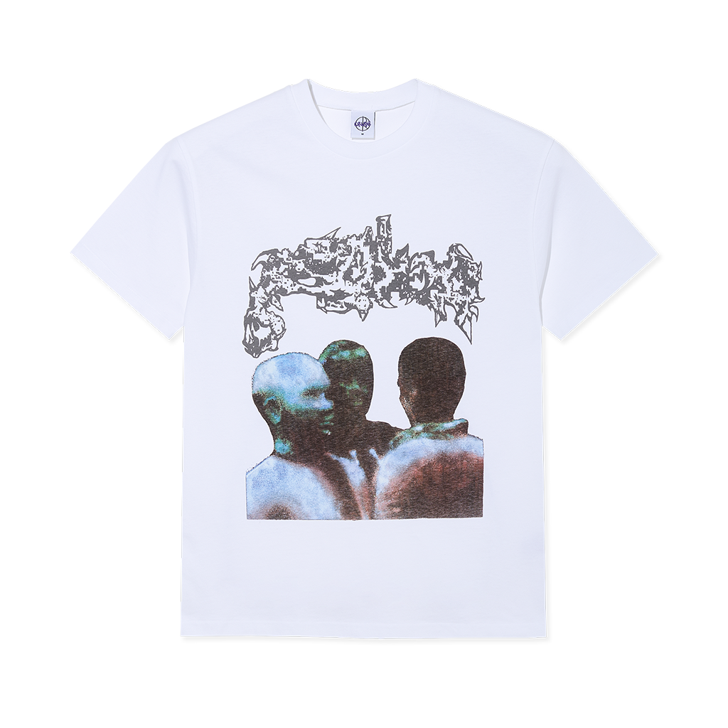 POLAR BAND TEE OVERHEAD WHITE