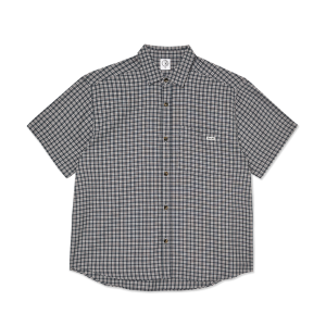 POLAR MITCH SHIRT BLUE CHECK