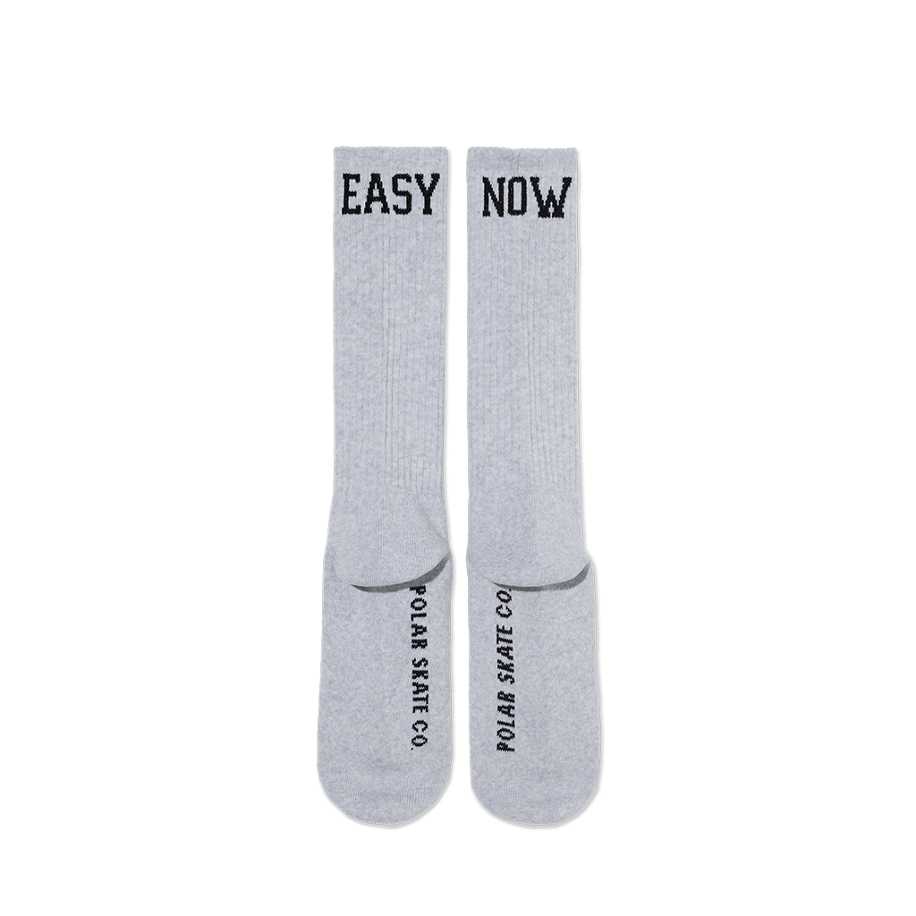 POLAR RIB SOCKS EASY NOW GREY