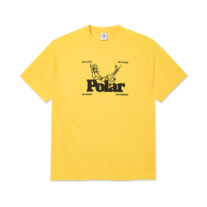 POLAR TEE NO WORRIES LEMON