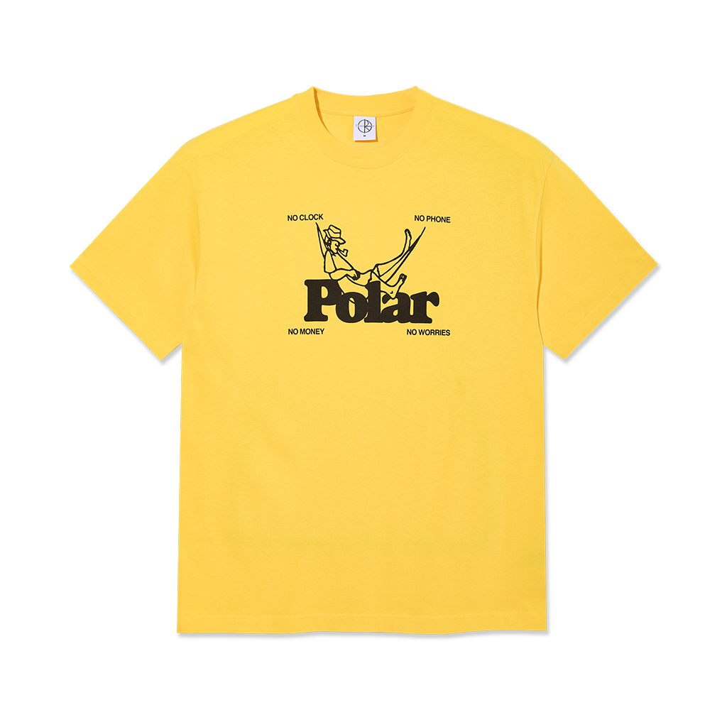 POLAR TEE NO WORRIES LEMON