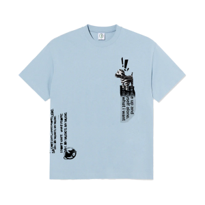 POLAR TEE MY MUSIC LIGHT BLUE
