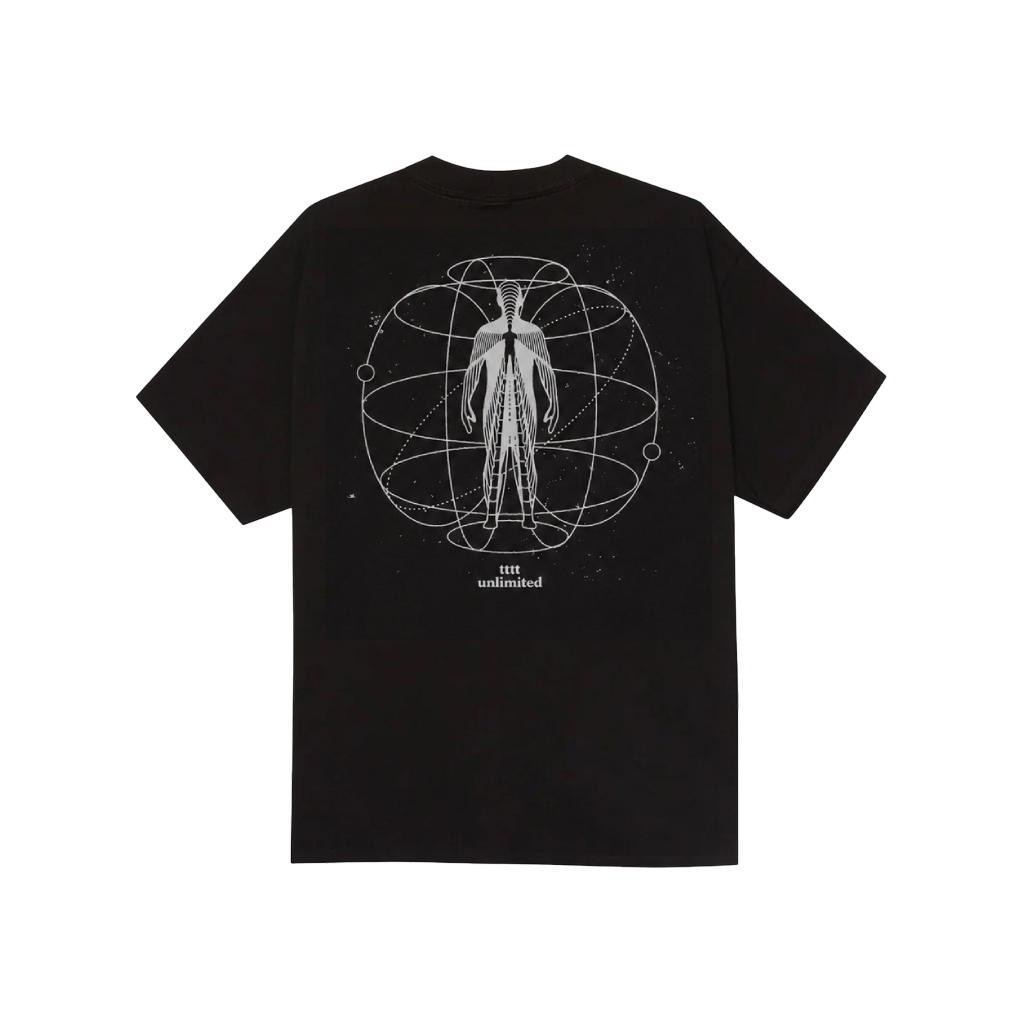 tttt unlimited Diagram T-shirt - Black