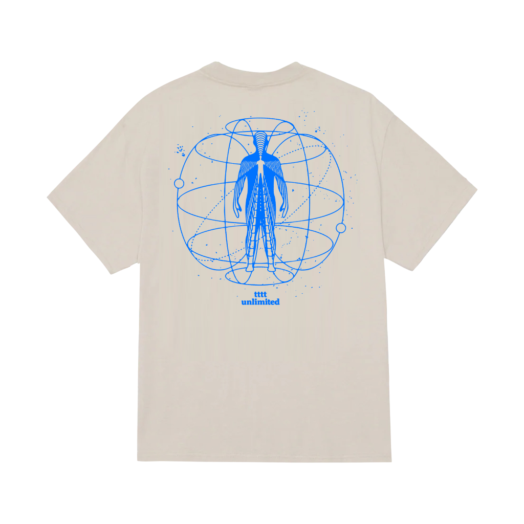 tttt unlimited Diagram T-shirt - Off White