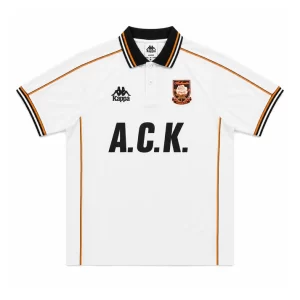 Kappa Authentic Ovicor - White/Black/Orange