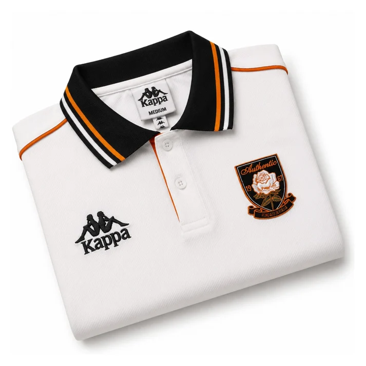 Kappa Authentic Ovicor - White/Black/Orange